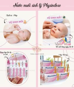 Nước muối sinh lý Pháp Physiodose hộp 40 ống