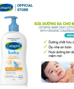 Sữa dưỡng ẩm dịu lành cho bé CETAPHIL BABY DAILY LOTION 400ml