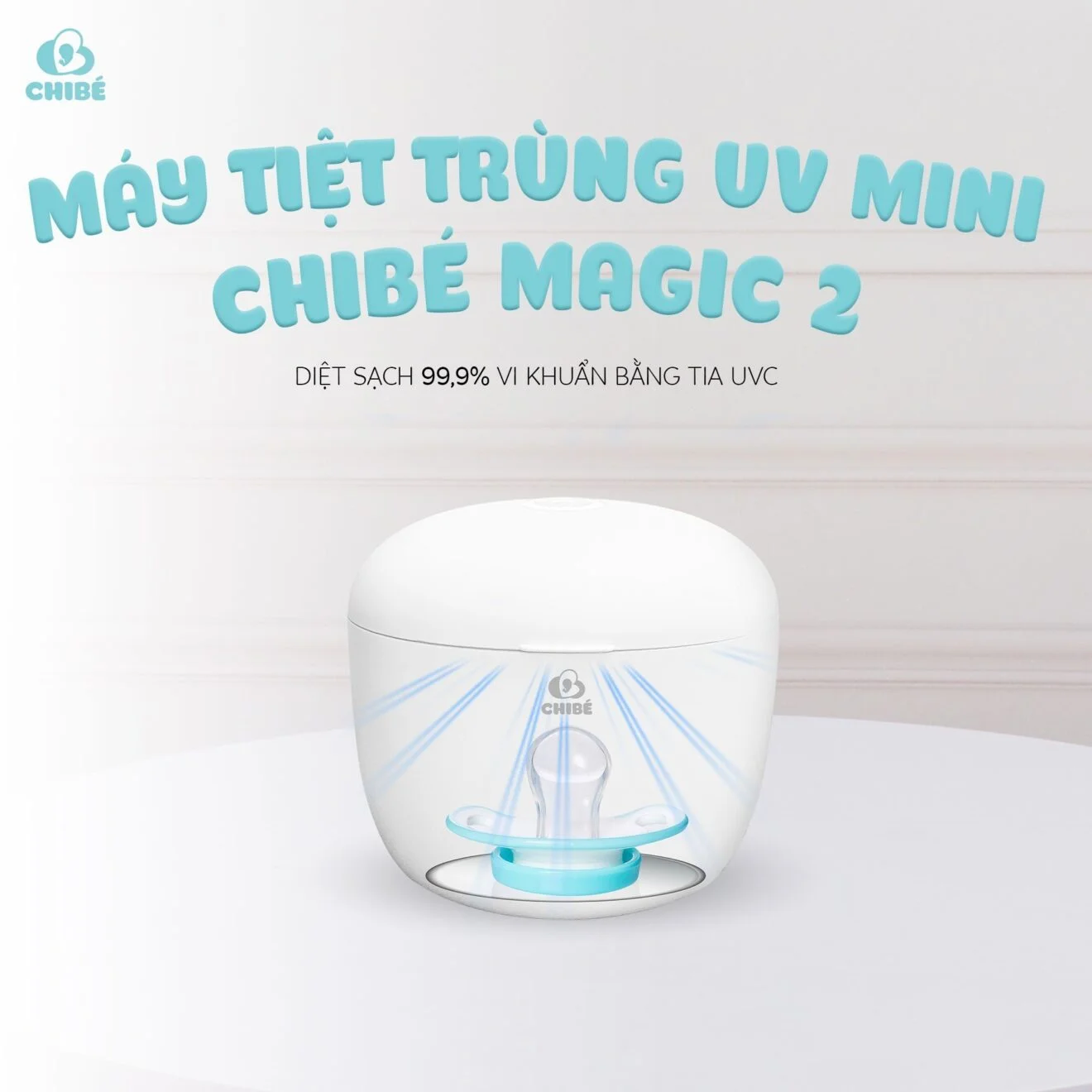 MÁY TIỆT TRÙNG UV MINI CHIBÉ MAGIC 2 CB014