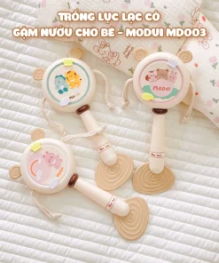 Trống lục lạc kiêm gặm nướu Modui Bar-rot