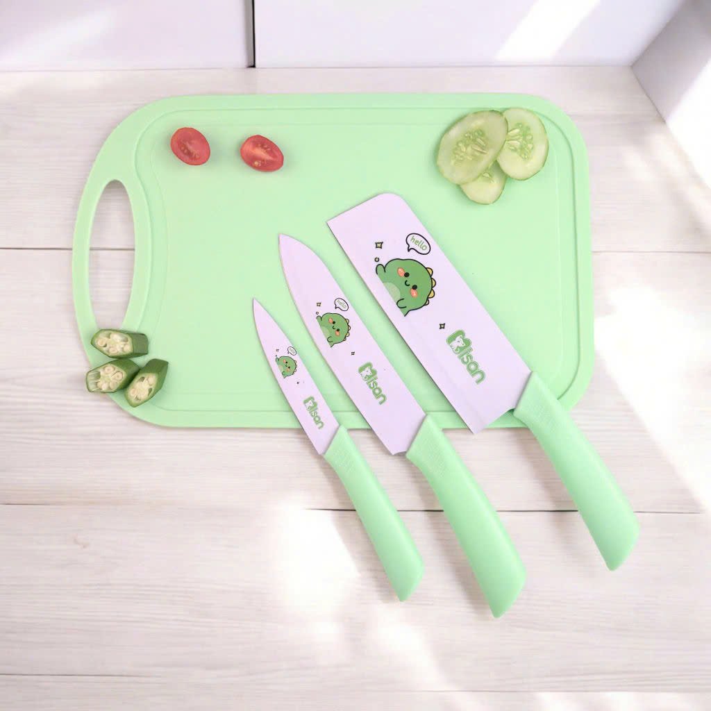 Bộ dao thớt Misan cao cấp 7 chi tiết chế biến đồ ăn dặm cho bé - Ảnh 13
