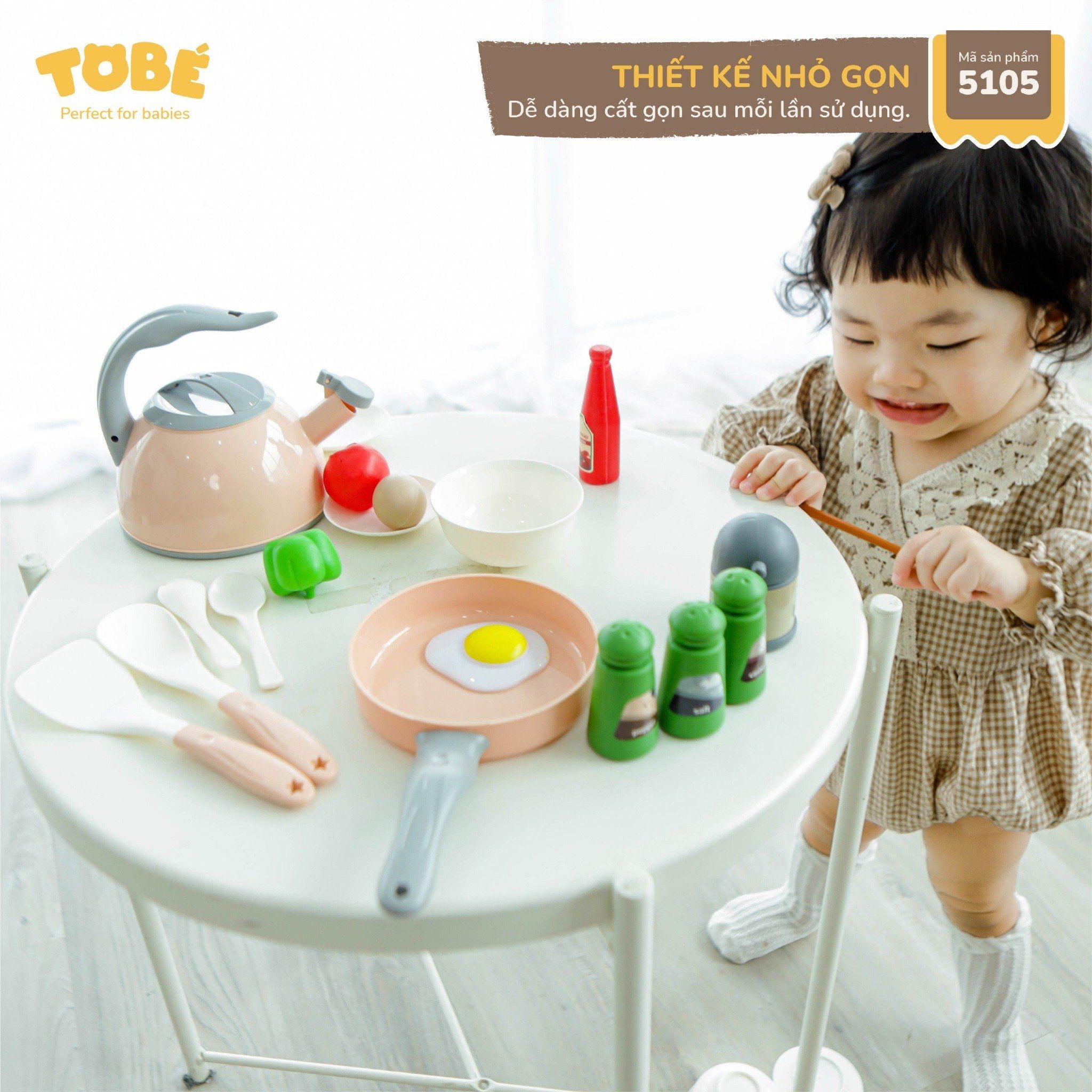 Bộ đồ chơi "Nấu ăn" Tobe - Ảnh 13
