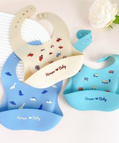 Yếm ăn dặm silicon Honper