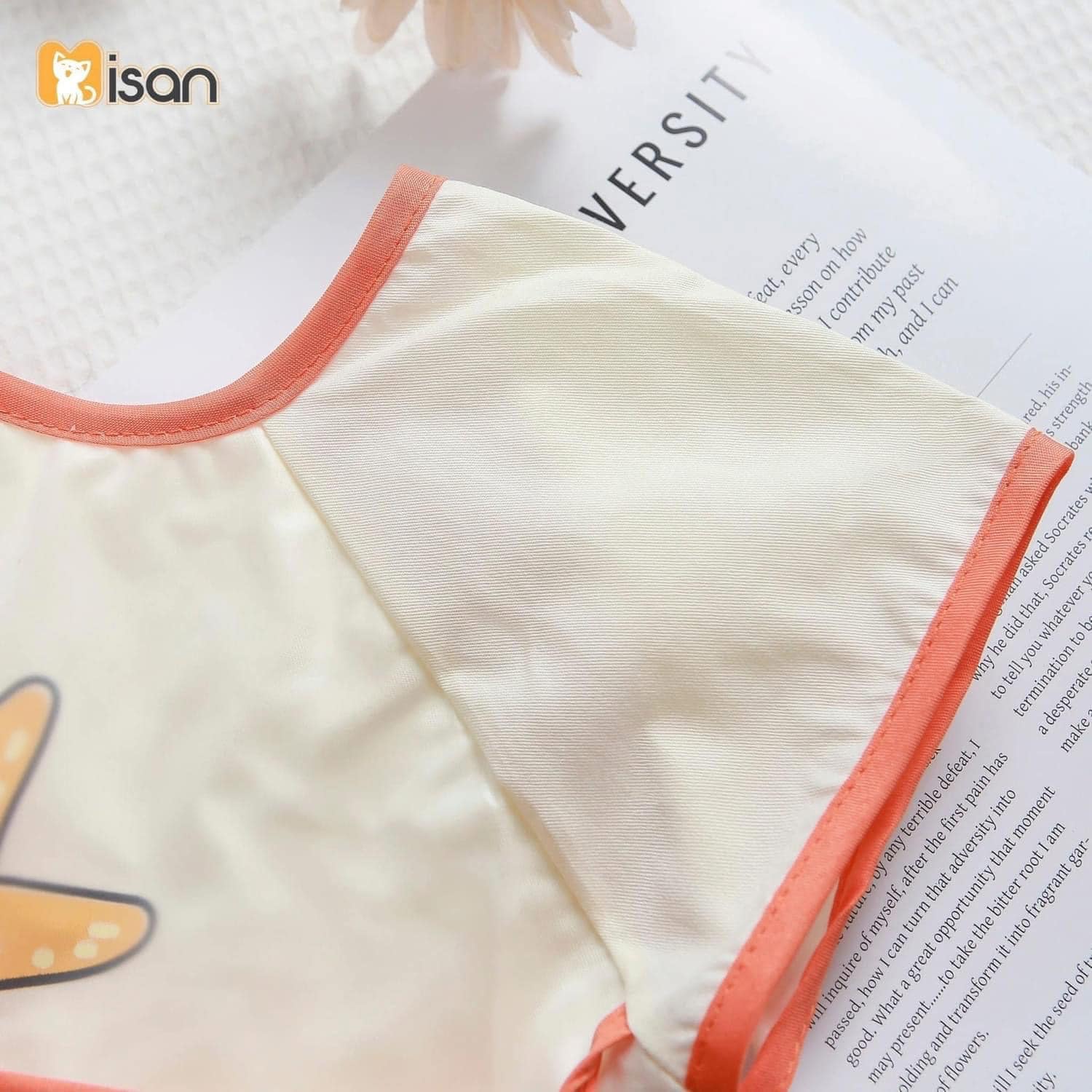 Yếm ăn dặm cộc tay Misan - Ảnh 8