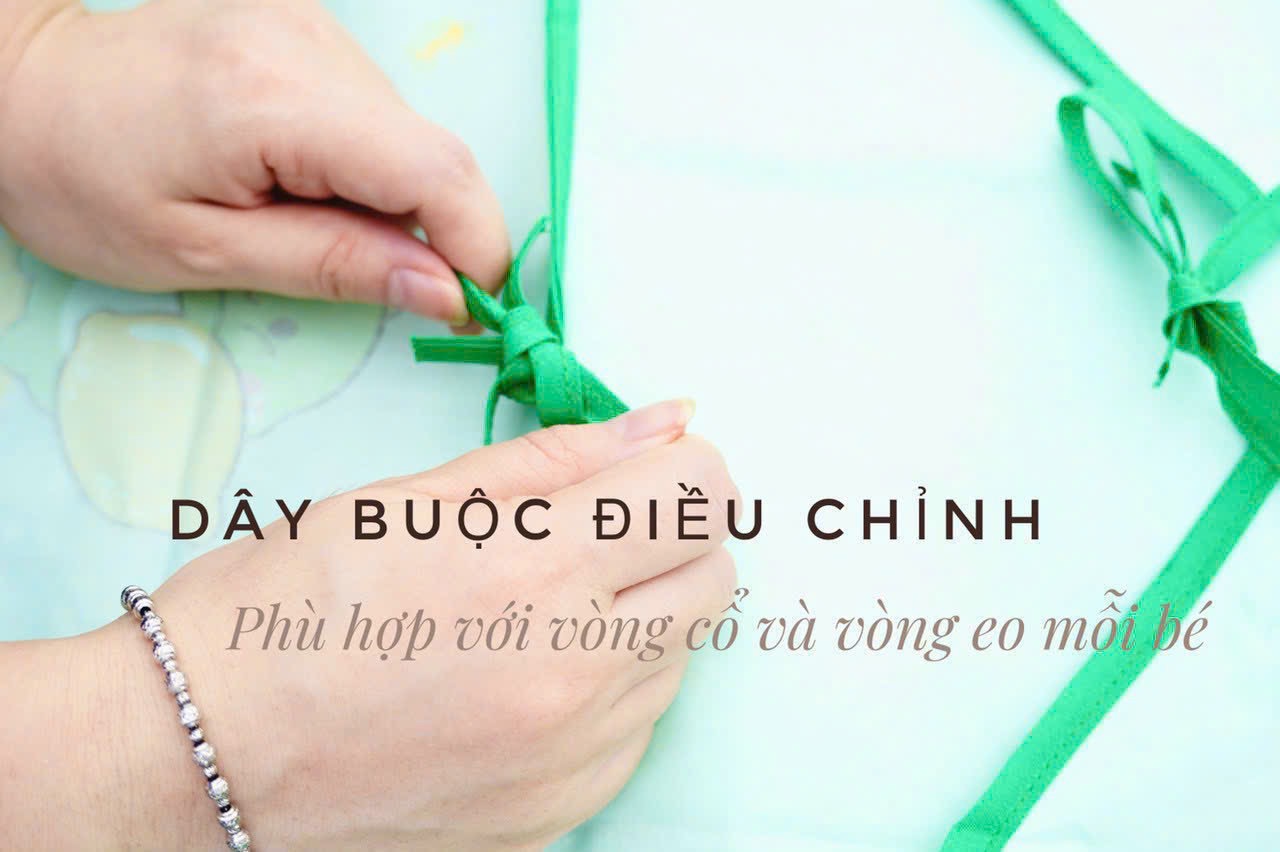 Yếm ăn dặm cộc tay Misan - Ảnh 9