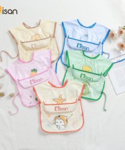 Yếm ăn dặm cộc tay Misan