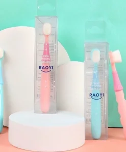 Bàn chải đánh răng lông tơ Raoyi cho bé 6m+