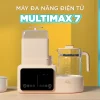 Máy đa năng điện tử (Tiệt trùng/Sấy khô/Hâm sữa/Hầm cháo chậm/Đun & Hâm nước) Multimax 7