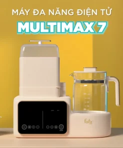 Máy đa năng điện tử (Tiệt trùng/Sấy khô/Hâm sữa/Hầm cháo chậm/Đun & Hâm nước) Multimax 7